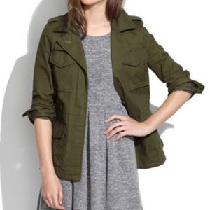 Madewell Olive All Weather Outbound Jacket